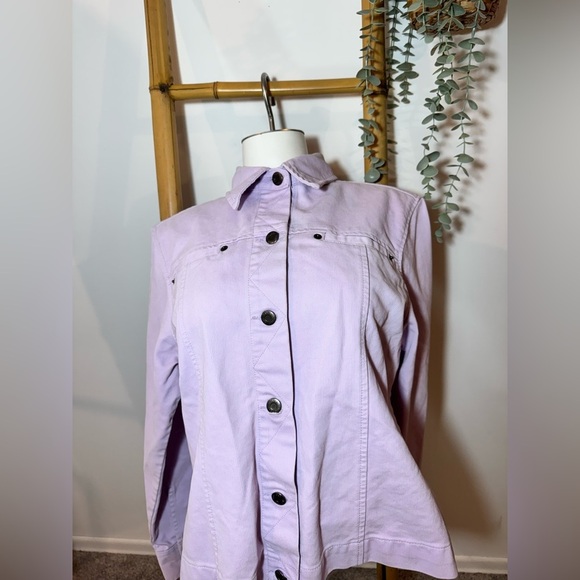 🛍️Cleo Jean Jacket - Size L - Picture 1 of 8
